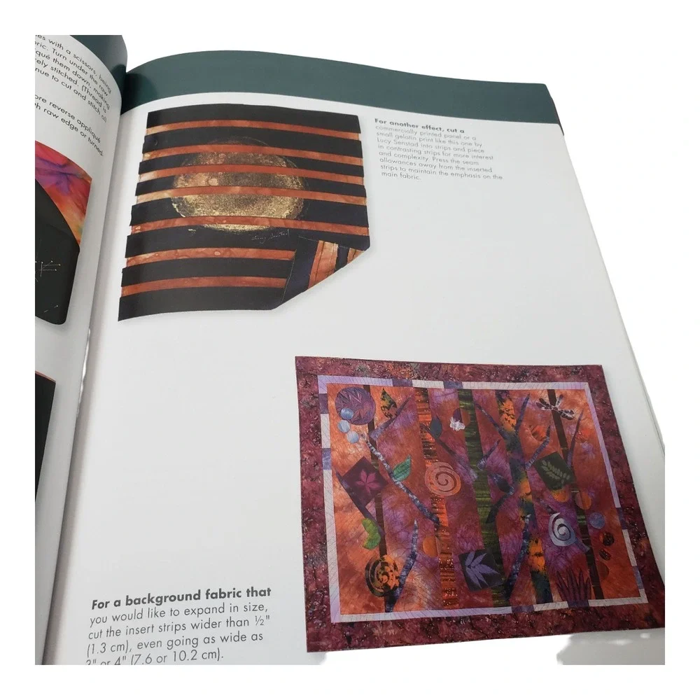The Complete Photo Guide to Art Quilting Susan Stein 500+ Photos Softcover Book